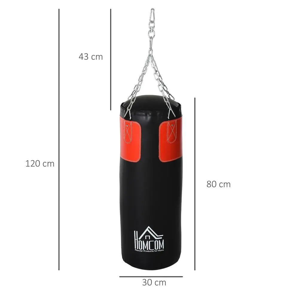 Boxningssäckset med Handskar Fyllda för Vuxna 120 Cm