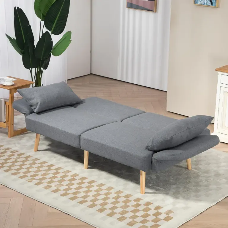 Bäddsoffa 3-Sits Soffa Grå av Linnelook Flexi