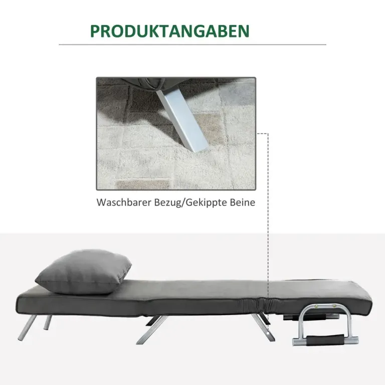 Bäddsoffa Soffa Ljusgrå av Tyg och Metall med Kuddar 2-Sits Sammet