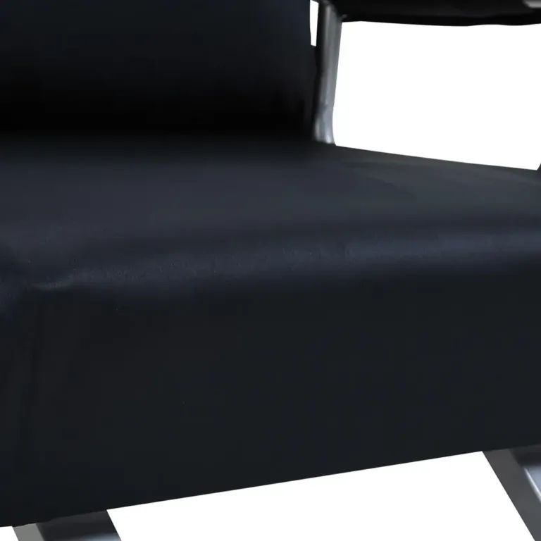 Bäddsoffa Soffa Ljusgrå av Tyg och Metall med Kuddar 2-Sits Sammet