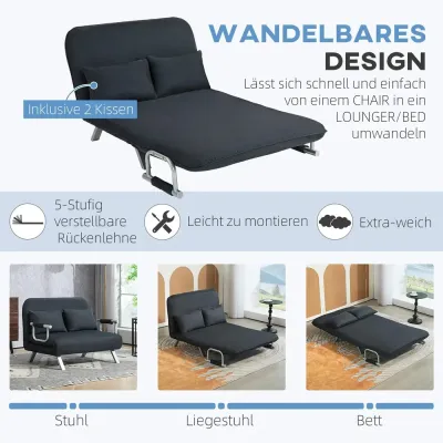 Bäddsoffa Sovsoffa Svart av Sammetslook och Trä 2-Sits Justerbar