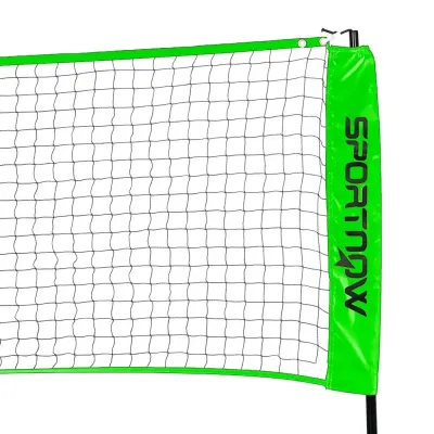 Badmintonset med 2 Racketar och Nät, Flerfärgad