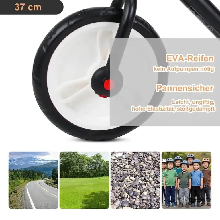 Balanscykel för Barn 2-i-1 Barncykel Träningshjul Pedal