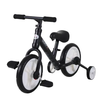 Balanscykel för Barn 2-i-1 Barncykel Träningshjul Pedal