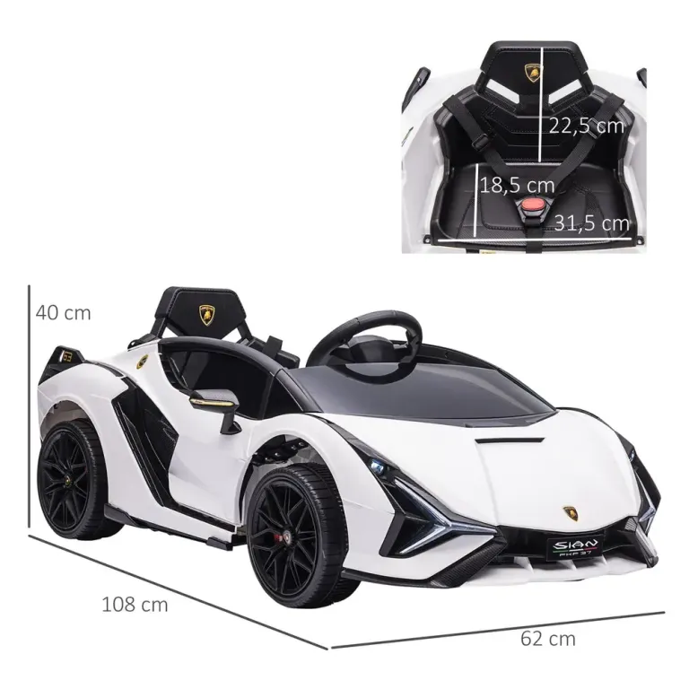 Barnelbil 12 v Sport SUV 2 Lamborghini Sian Fjärrkontroll