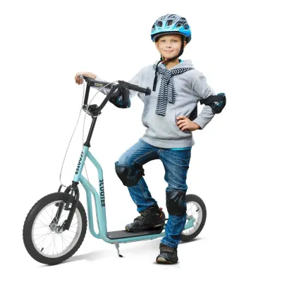 Sparkcykel för Barn med Lufthjul, Blå