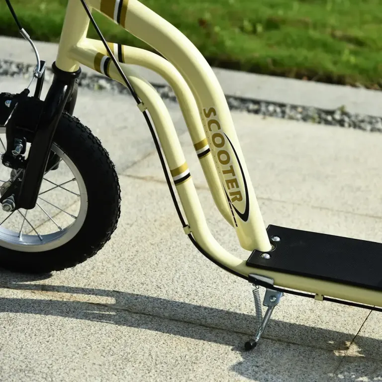 Barnskoter från 5 År Sparkcykel Stadsskoter 12 Tum Luftgummi Däck