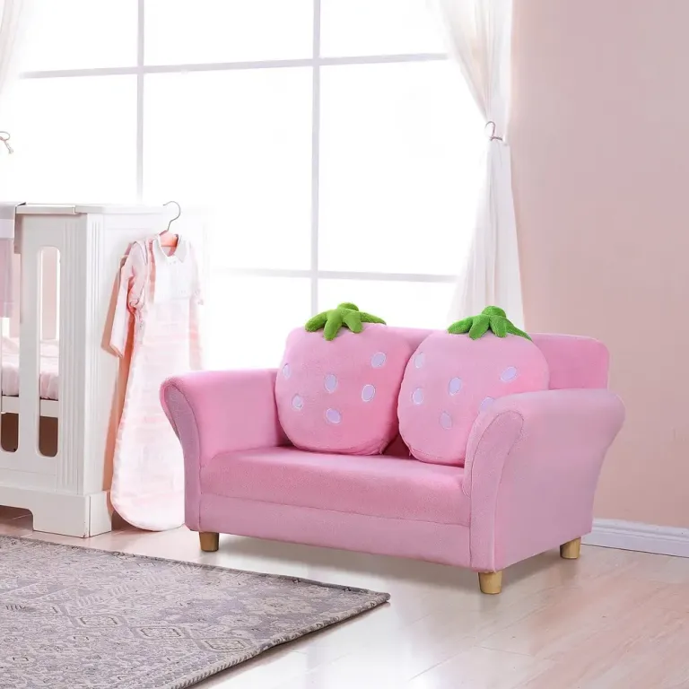 Barnsoffa, Rosa Sits Jordgubb Form
