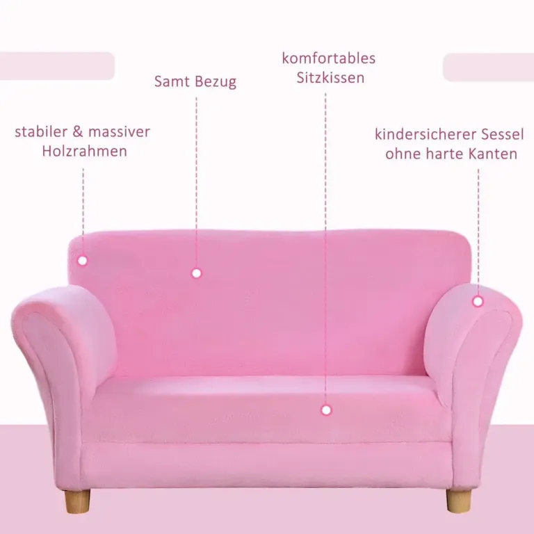 Barnsoffa, Rosa Sits Jordgubb Form