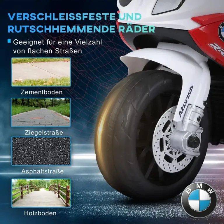 Elektrisk Sportmotorcykel för Barn 66 x 37 x 44 cm, Röd