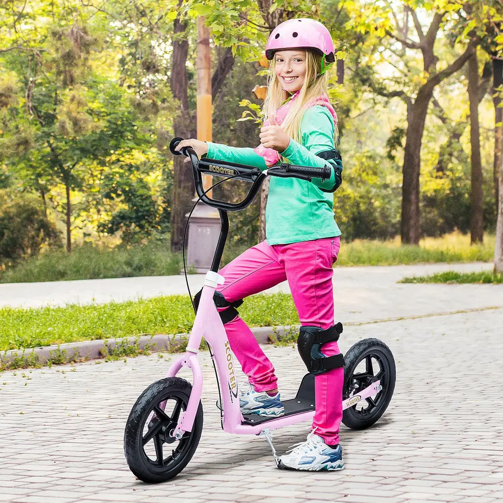 Barnsparkcykel med Handbroms och Stöd 120 x 52 x 88 Cm