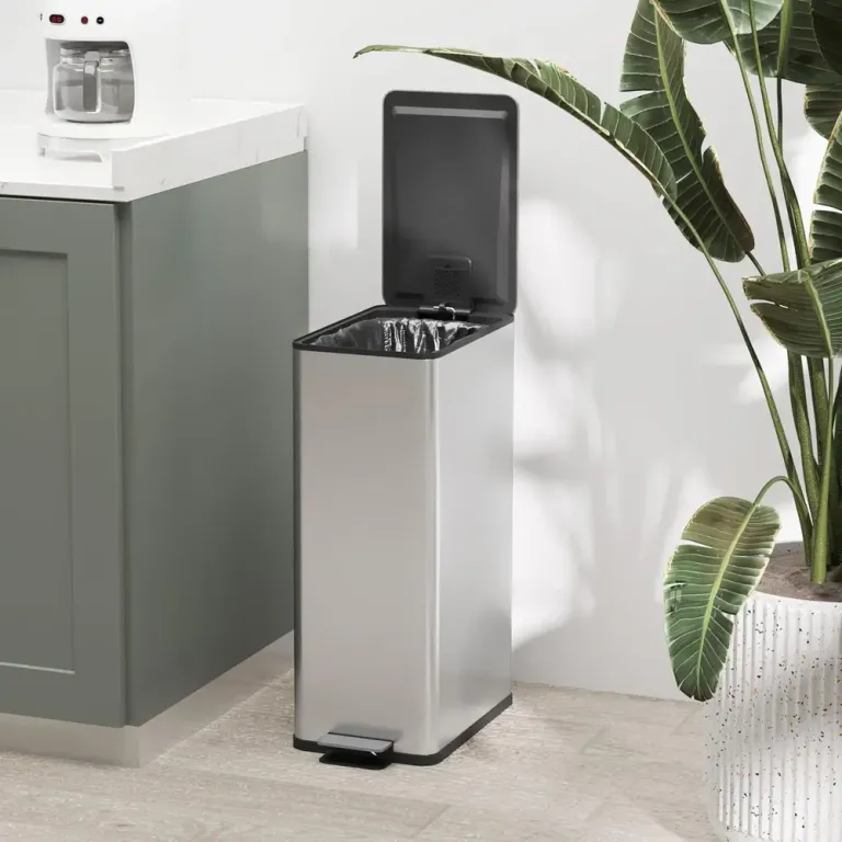Sensor Soptunna Automatisk Papperskorg Rostfritt Stål