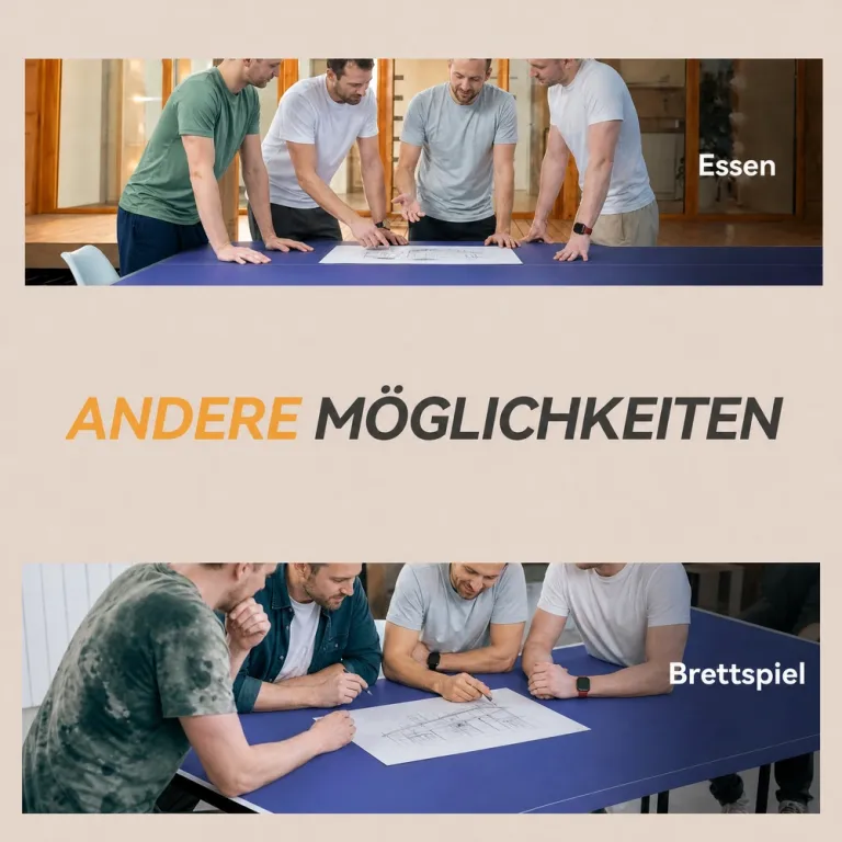 Bordtennisbord i Mid-Size med Hopfällbar Inkl Nät 3 Hopfällbart
