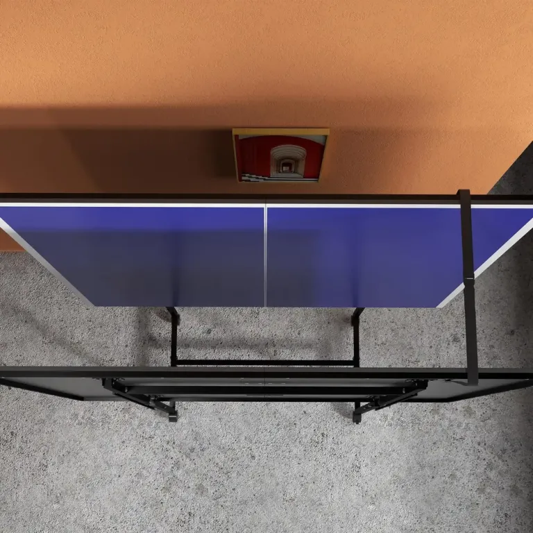 Bordtennisbord Pingisbord Blå av Stål Racketar Bollar
