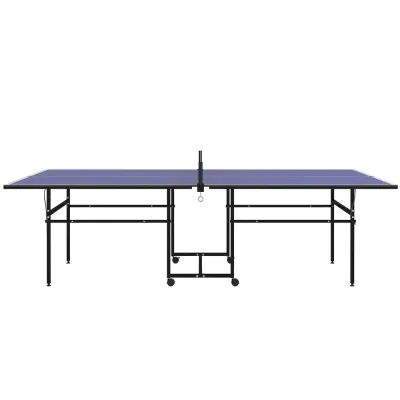 Bordtennisbord Pingisbord Blå av Stål Racketar Bollar