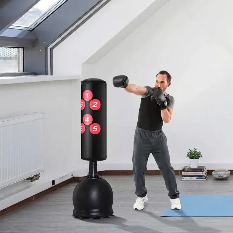 Boxningspåse med Sugkoppsbas för Proffs 165 Cm