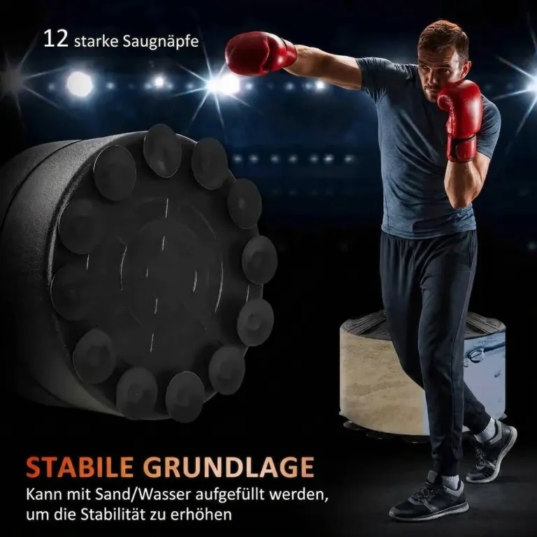 Boxningssäck med Höjd för Träning och Motion 160–230 cm Boxsäck Stål