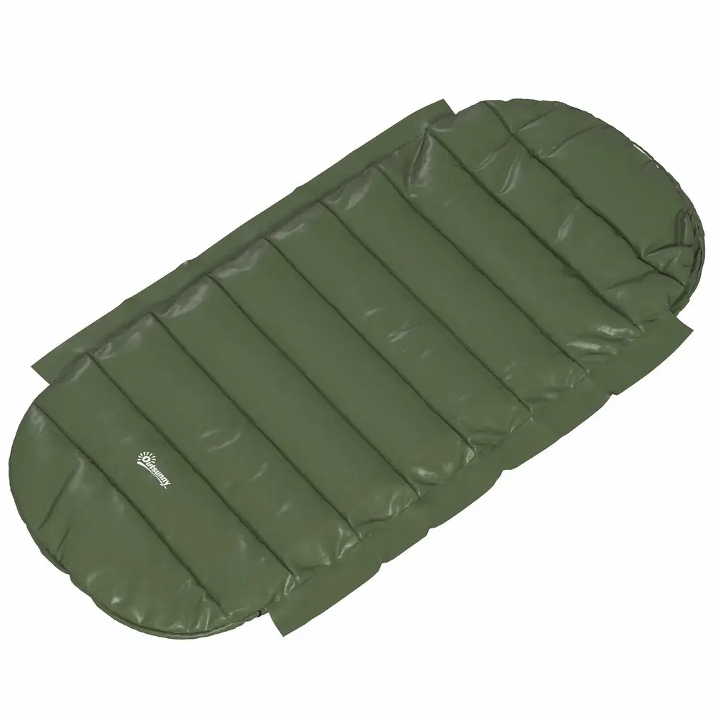 Sovsäck Camping Täcke Grön av Taft och Polyester för Vuxna
