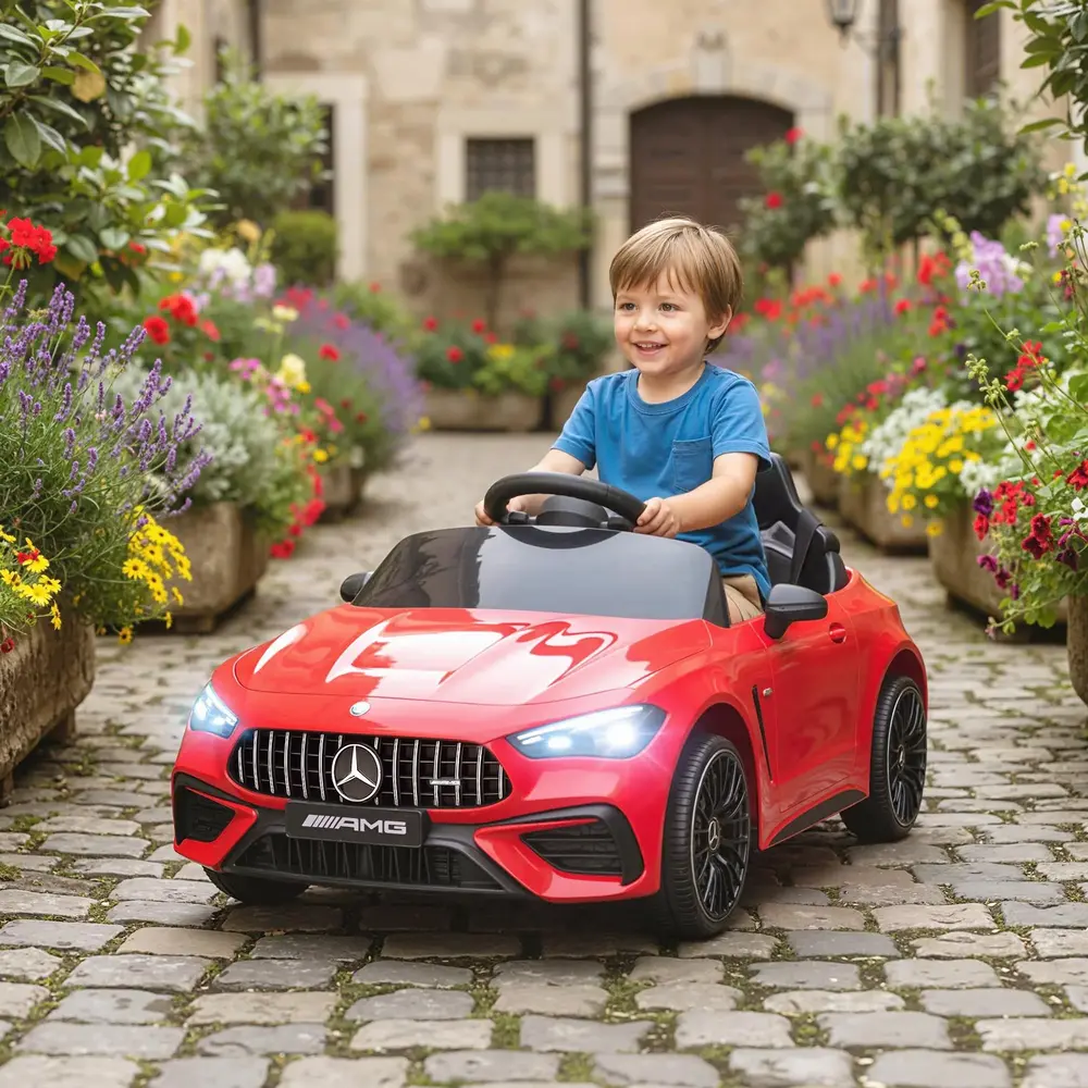 Elbil för Barn Mercedes Design 12V Motorer