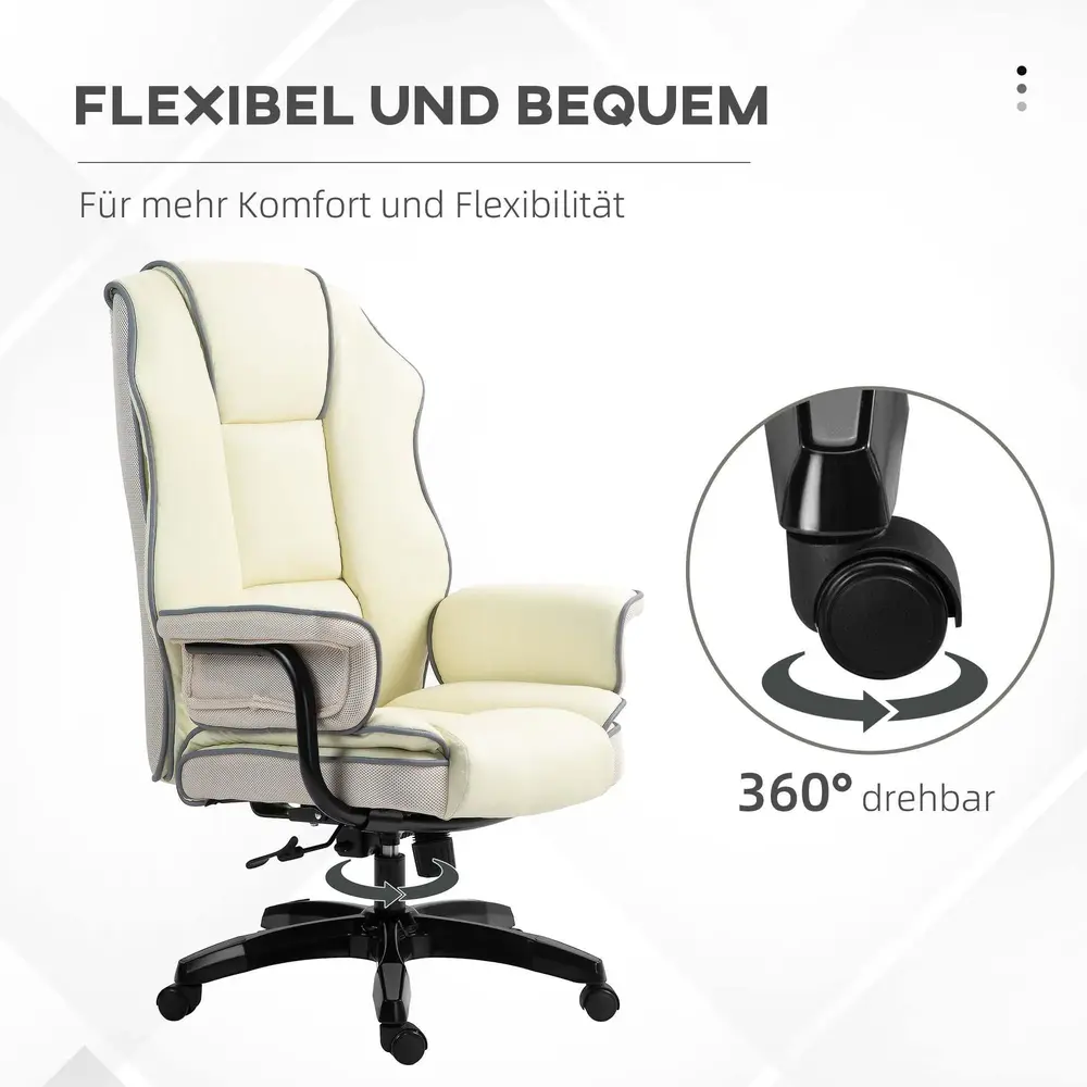 Ergonomisk Kontorsstol Chefsstol Höj- & Sänkbar