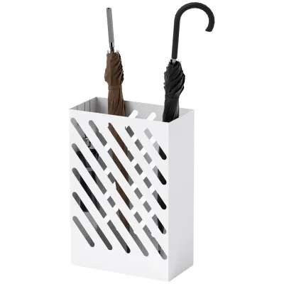 Paraplyställ Paraplyhållare 4 Krokar 28 x 14 x 41 cm