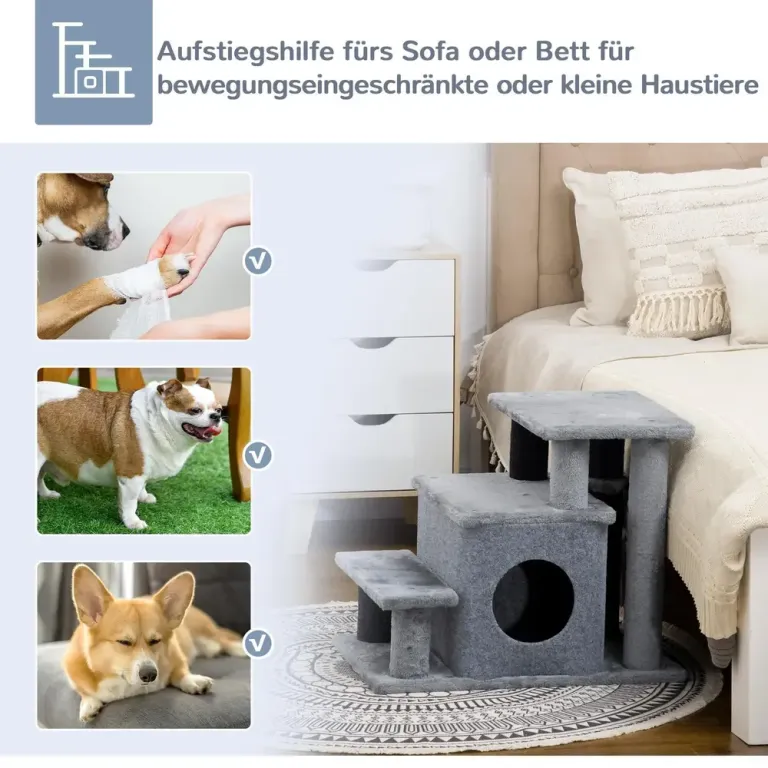 Klösträd för Katter med Sisalpelare