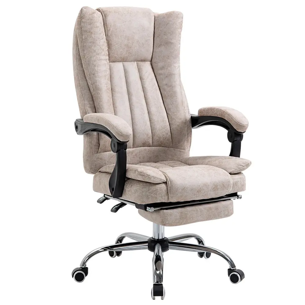Ergonomisk Kontorsstol med Fotstöd 63 x 71 x 110-118 Cm