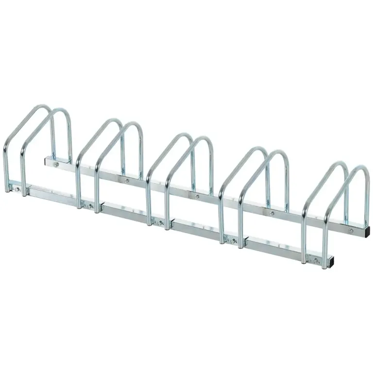 Cykelställ Flexibelt för 5 Cyklar 130 x 33 x 27 Cm