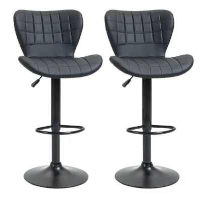Barstolar i Retro- 2-Pack Snurrbara 47 x 51,5 x 89-109 cm