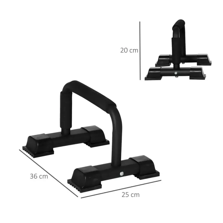 Dip Bars Set 2 Dip Stations Upp till 120 kg Push Stål Vardera