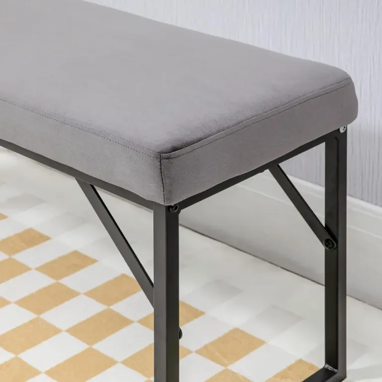 Skobänk Sittbänk med Skoförvaring och Dyna för Entré