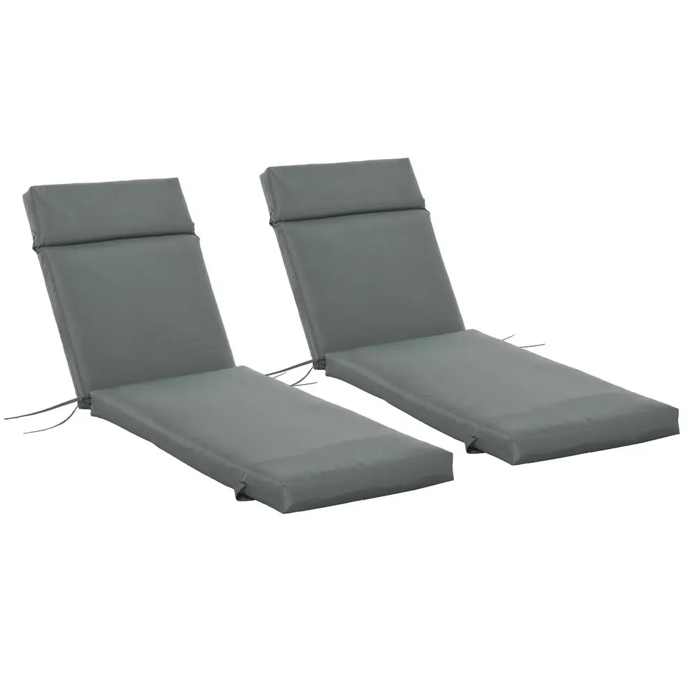 Solstolsdynor Dynor till Solsäng Set 2 196 x 55 x 8 Cm
