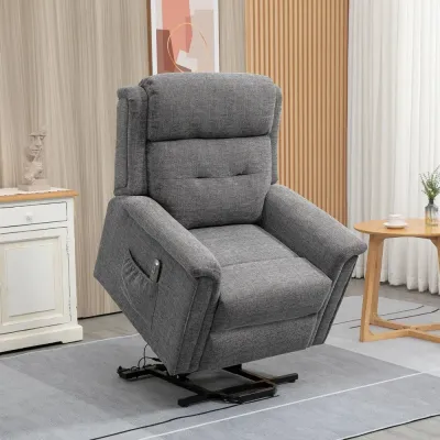 Elektrisk TV-Stol med Uppresningshjälp 89 x 96 x 108 cm