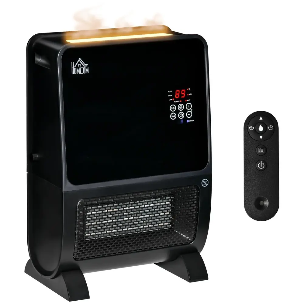 Mini Elektrisk Kamin för Bord Kompakt 30,5 x 18 x 35 Cm