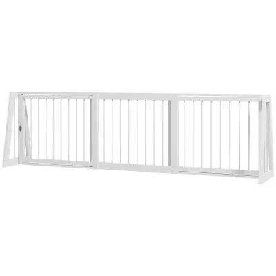 Hundgrind och Utdragbar med Halkfria 71–190 x 38,5 x 56 cm