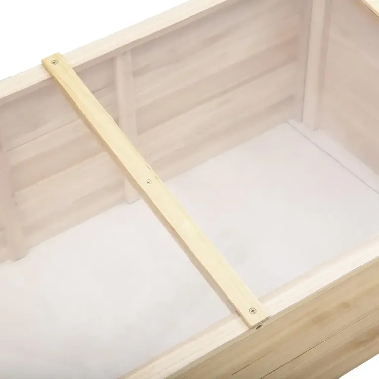 Drivbänk Kallbänk Träväxthus för Odling 100x50x35 cm