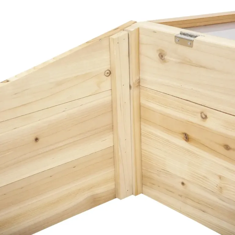 Drivbänk Kallbänk Träväxthus för Odling 100x50x35 cm