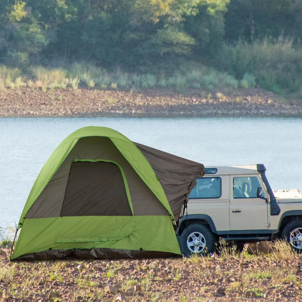 Campingtält Biltält 4-5 Personer 300 x 300 x 230 Cm