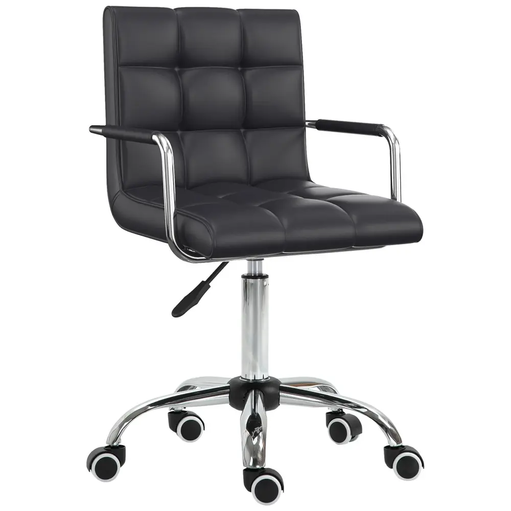 Ergonomisk Skrivbordsstol Höjdjusterbar 46-61 Cm