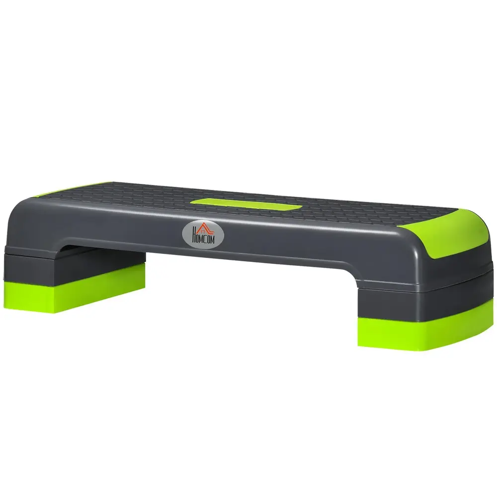 Aerobic Stepper och Träningsbräda Grön och Grå