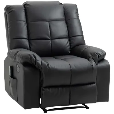 Elektrisk Massagestol i Konstläder 94 x 99 x 99 cm