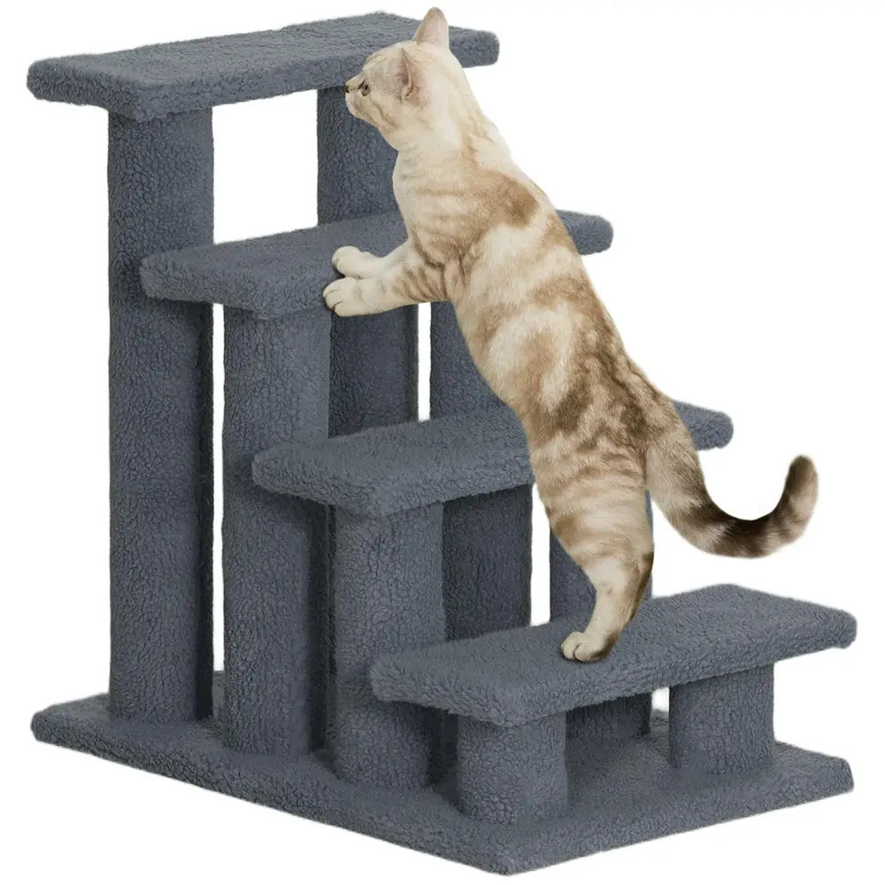 Djurtrappa Katttrappa Hundtrappa 4 Steg 63,5 x 43 x 60 Cm