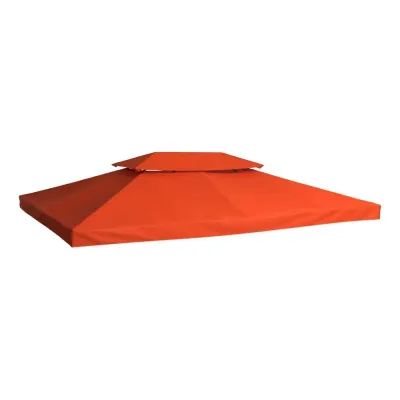 Ersättningstak för Paviljong Roströd Polyester 3 x 4 m