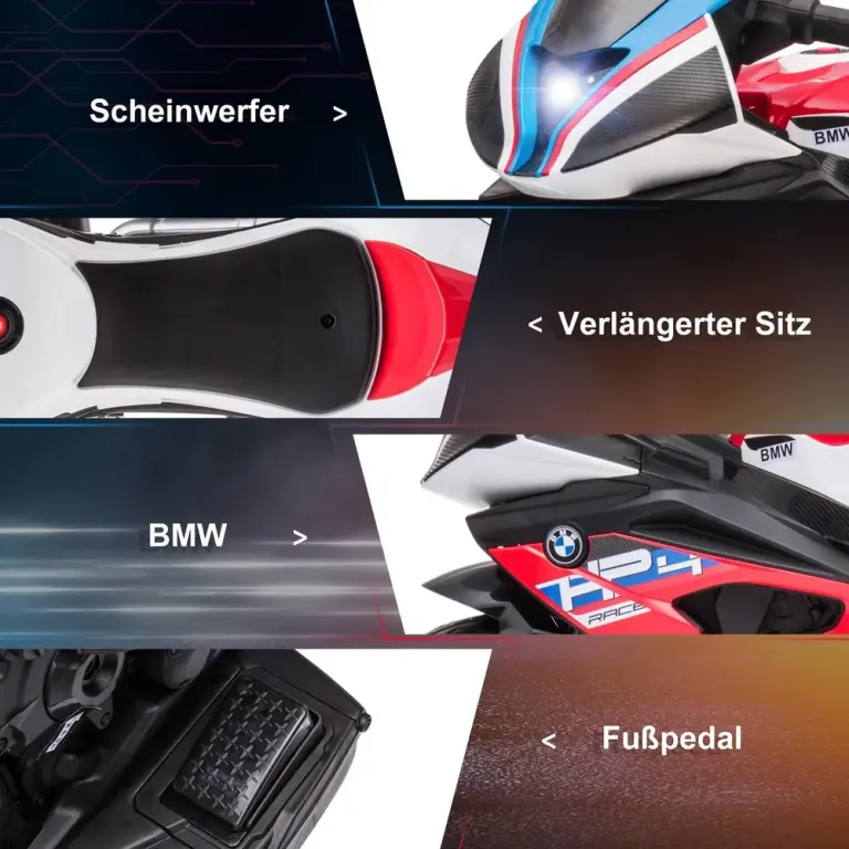 Elektrisk Motorcykel för Småbarn Säker Trehjuling Elmotorcykel