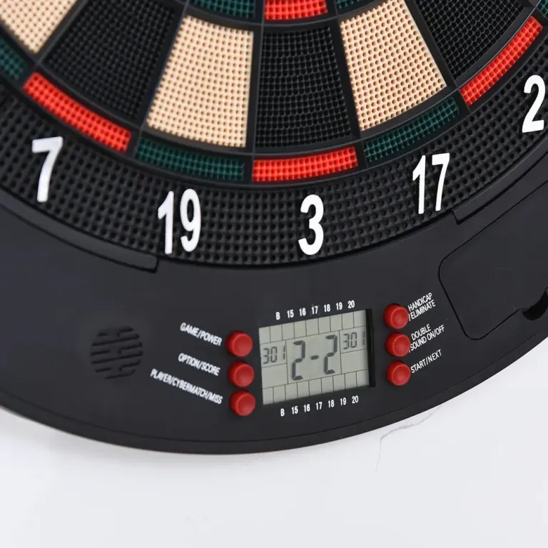 Elektronisk Darttavla med Skåpdörr och 6 Pilar Spel Spelare