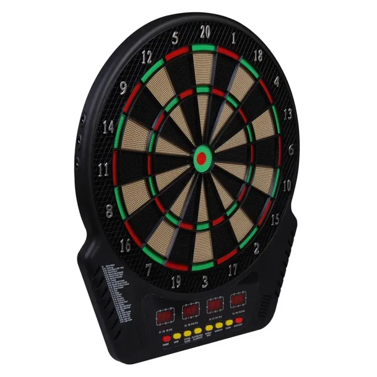 Elektronisk Darttavla med LED-Display och 6 Pilar Automatisk