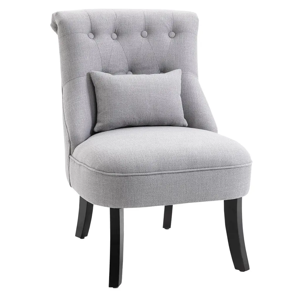 Avkopplingsstol TV-Stol med Ryggkuddar 52,5 x 69 x 77 Cm