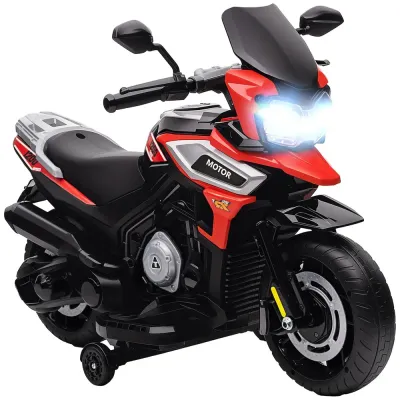 Elmotorcykel för Barn 18-36 Månader Åkande Fordon Stödhjul