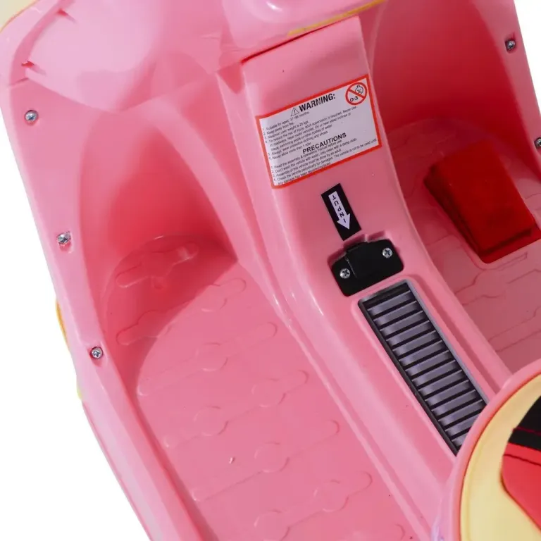 Elmotorcykel för Barn Elbil Trehjuling Cm Rosa