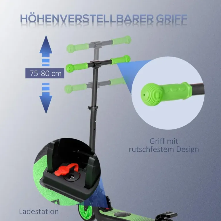 Elsparkcykel 120 w Motor 6 Km Räckvidd för Barn Elektrisk Hopfällbar